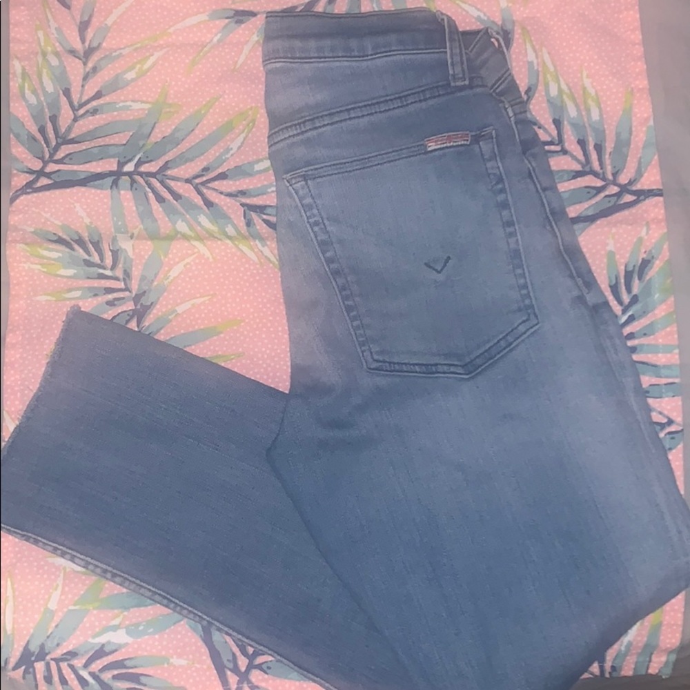 Hudson cropped stretch jean